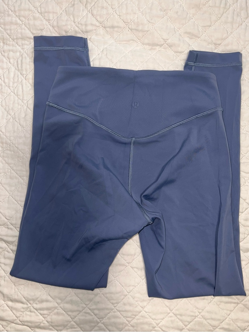 Lululemon Blue High Waisted Leggings Full Length Size S